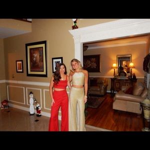 Two piece New Years jump suit